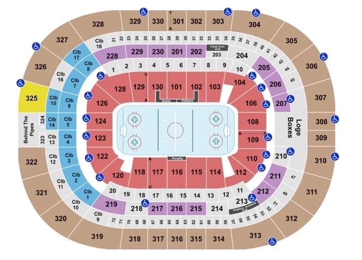 Where To Find Amalie Arena Premium Seating and Club Options